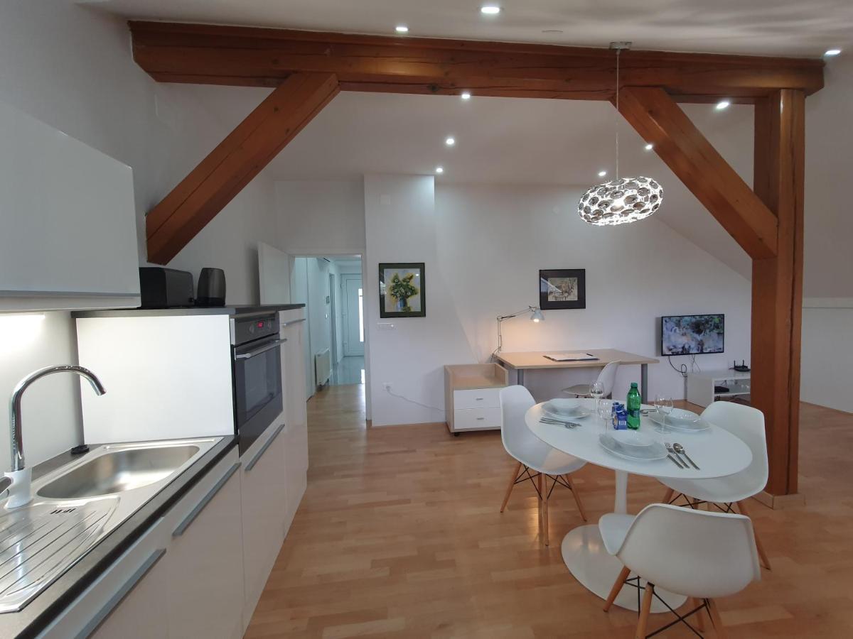 Charming Apartment Mila In Privat House With Free Parking Ljubljana Bagian luar foto