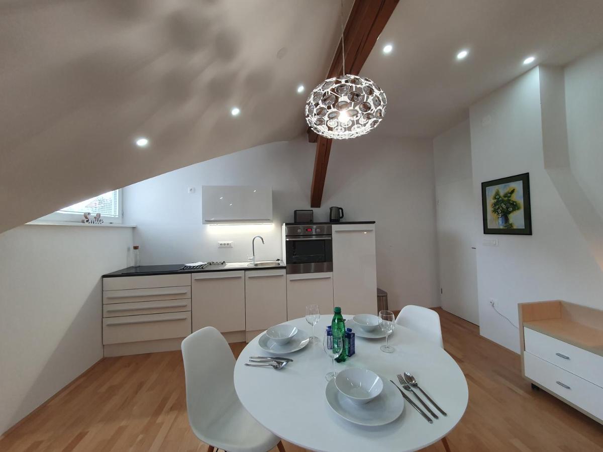 Charming Apartment Mila In Privat House With Free Parking Ljubljana Bagian luar foto